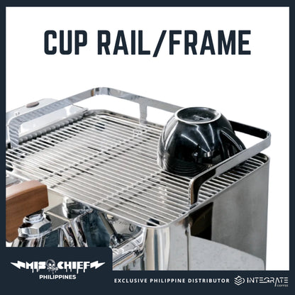 Stainless Steel Espresso Machine Cup rail/ Cup frame