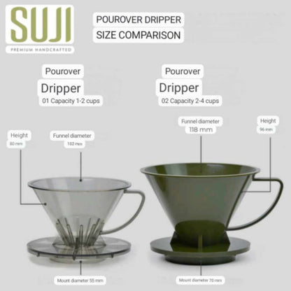 SUJI Handcrafted Pour over Dripper