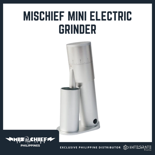 MISCHIEF Mini Electric grinder | Single dosing | Mill Adjustable Thickness Burr