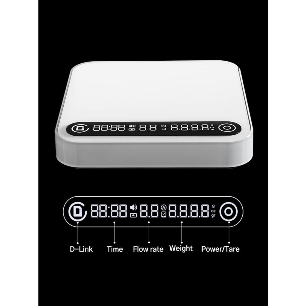 DiFluid Microbalance Coffee Scale | High Precision Scale with Timer and Flow Rate Tracking