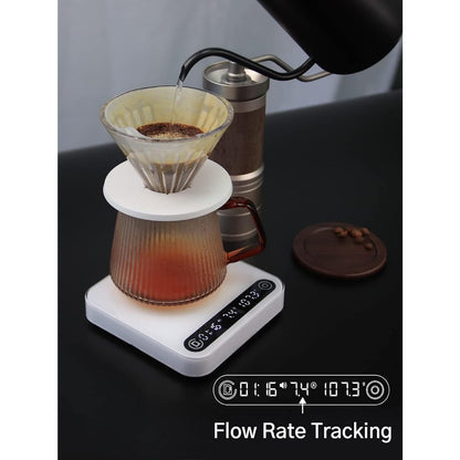 DiFluid Microbalance Coffee Scale | High Precision Scale with Timer and Flow Rate Tracking