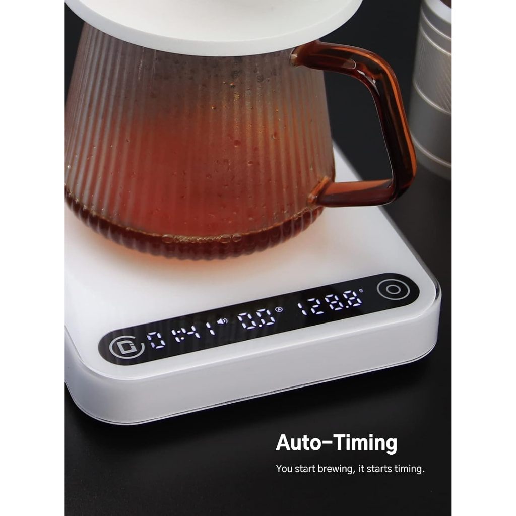 DiFluid Microbalance Coffee Scale | High Precision Scale with Timer and Flow Rate Tracking