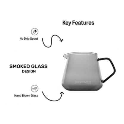 Coffee Server Carafe Smoked Glass 600ml