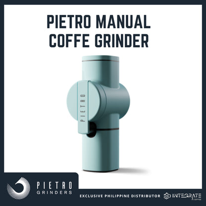 PIETRO Manual Coffee Grinder | B-MODAL (MULTIPURPOSE) Burrs for Espresso and Filter